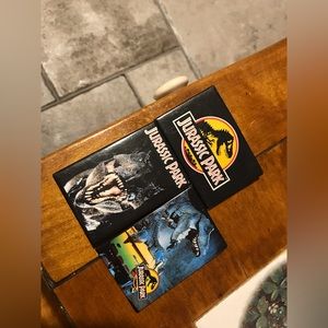 Vintage 90s Jurassic Park pin bundle of 3